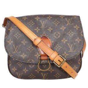 100% Authentic LOUIS VUITTON Monogram Canvas Saint Cloud GM Bag